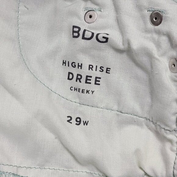 BDG Urban Outfitters High Rise Dree Cheeky Denim Shorts Women's Size 29 - Picture 9 of 10